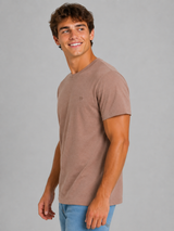 Camiseta Para Hombre Aero Guys SS Tees Mocha Mousse 4240