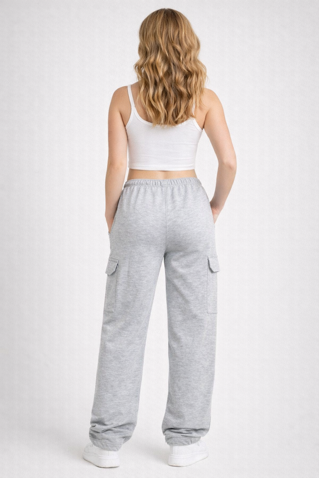 Jogger Para Mujer Aero Girls Knit Pants Other Light Heather Grey 2299