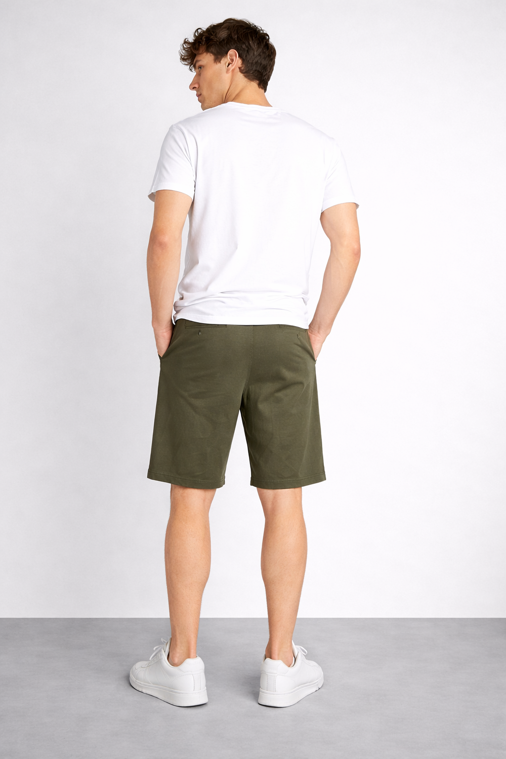 Bermuda Para Hombre Aero BC Shorts Olivine 4238