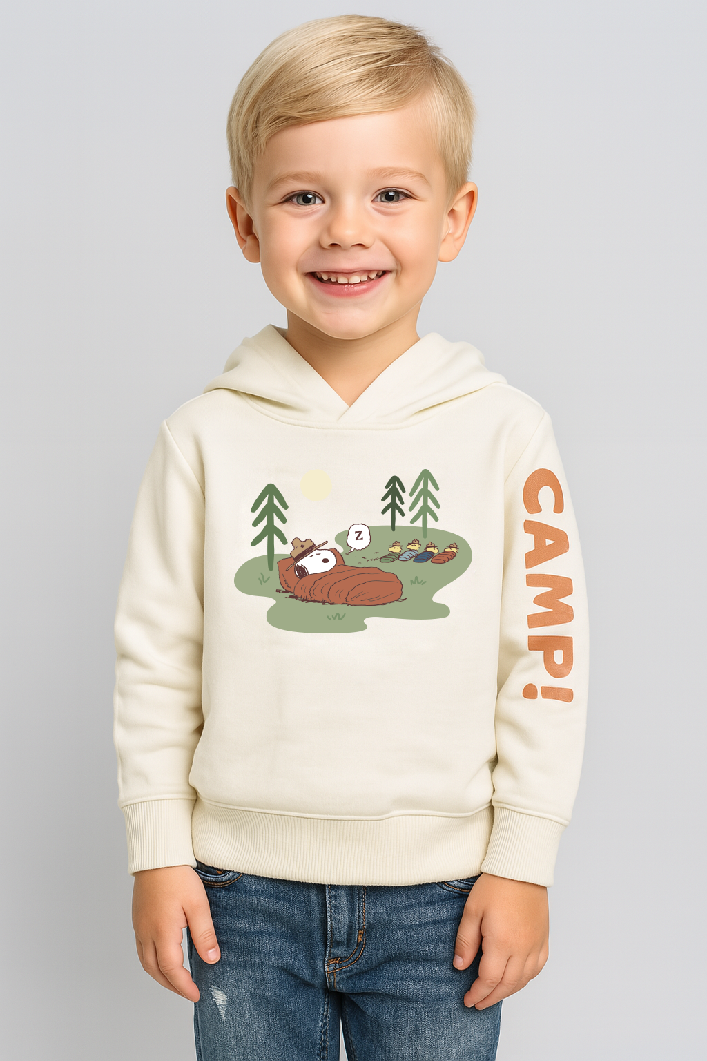 Buzo de niño Aero G Pull Over Fleece Tofu PEANUTS206
