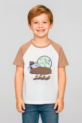 Camiseta de manga corta Kids Aero B Level 2 SS Tofu PEANUTS164 / PRENDA BRILLA EN LA OSCURIDAD