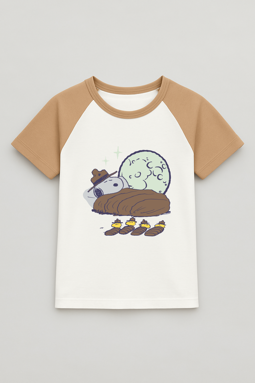 Camiseta de manga corta Kids Aero B Level 2 SS Tofu PEANUTS164 / PRENDA BRILLA EN LA OSCURIDAD