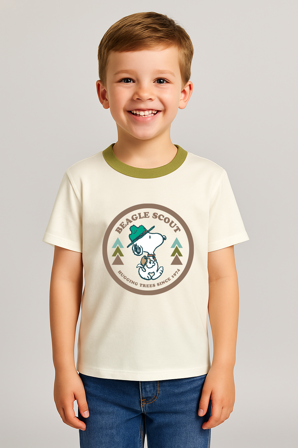 Camiseta de manga corta Kids Aero B Level 2 SS Tofu PEANUTS166