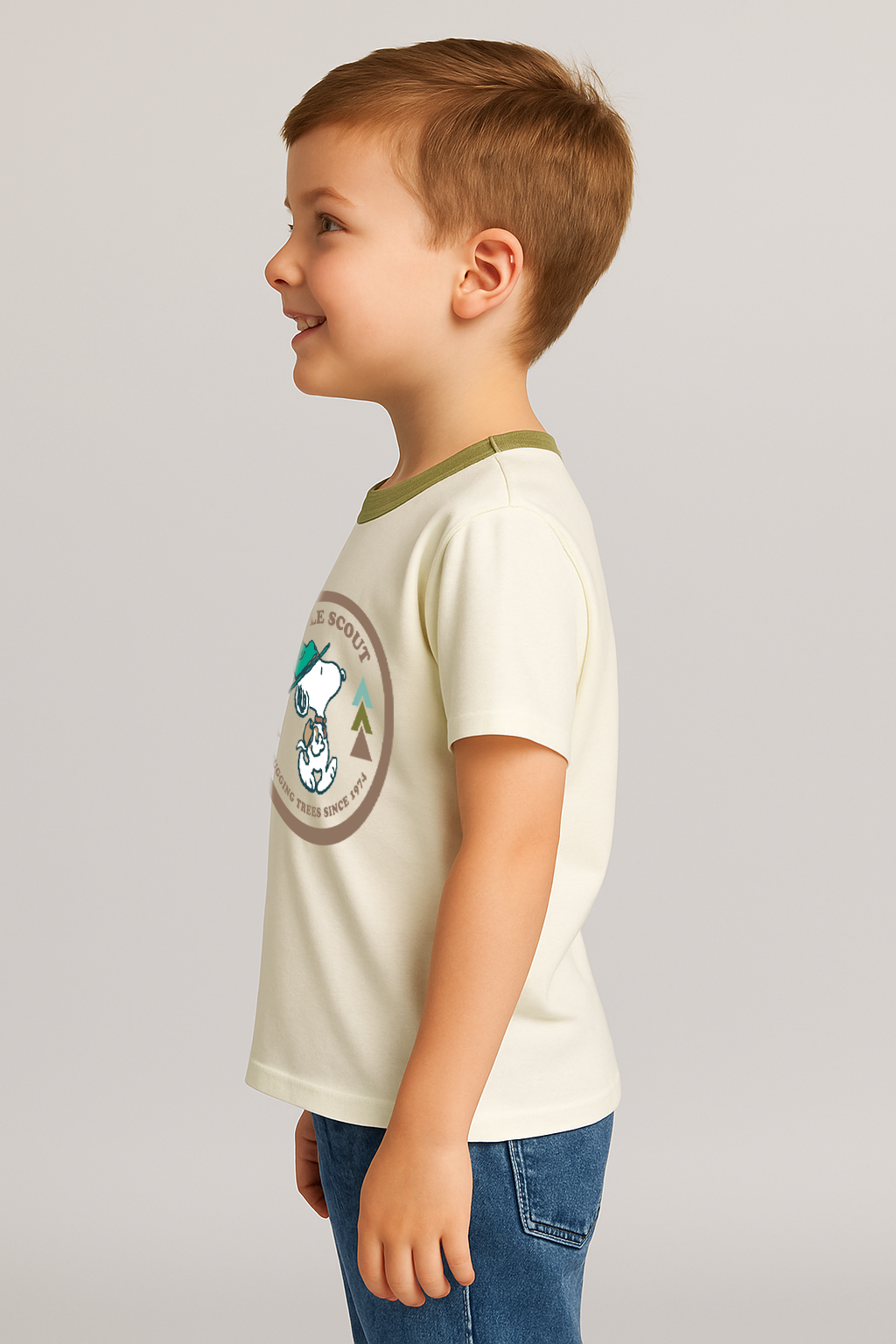 Camiseta de manga corta Kids Aero B Level 2 SS Tofu PEANUTS166
