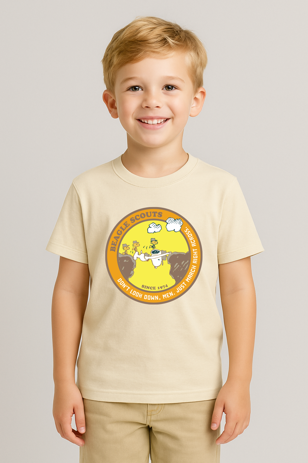 Camiseta de manga corta Kids Aero B Level 2 SS Egret PEANUTS165