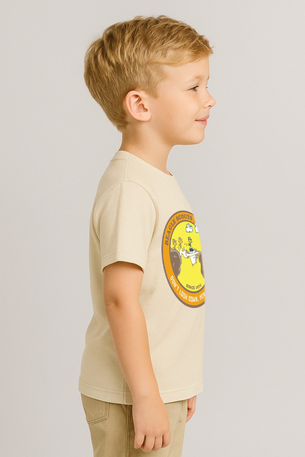 Camiseta de manga corta Kids Aero B Level 2 SS Egret PEANUTS165