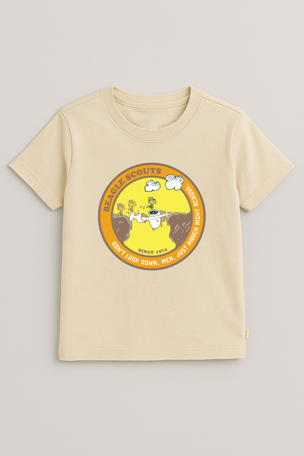 Camiseta de manga corta Kids Aero B Level 2 SS Egret PEANUTS165