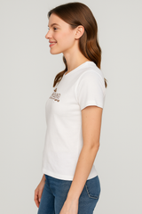 Camiseta Para Mujer Aero Graphic Level 2 Birch 7045