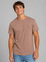 Camiseta Para Hombre Aero Guys SS Tees Mocha Mousse 4240