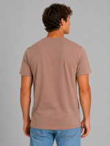 Camiseta Para Hombre Aero Guys SS Tees Mocha Mousse 4240
