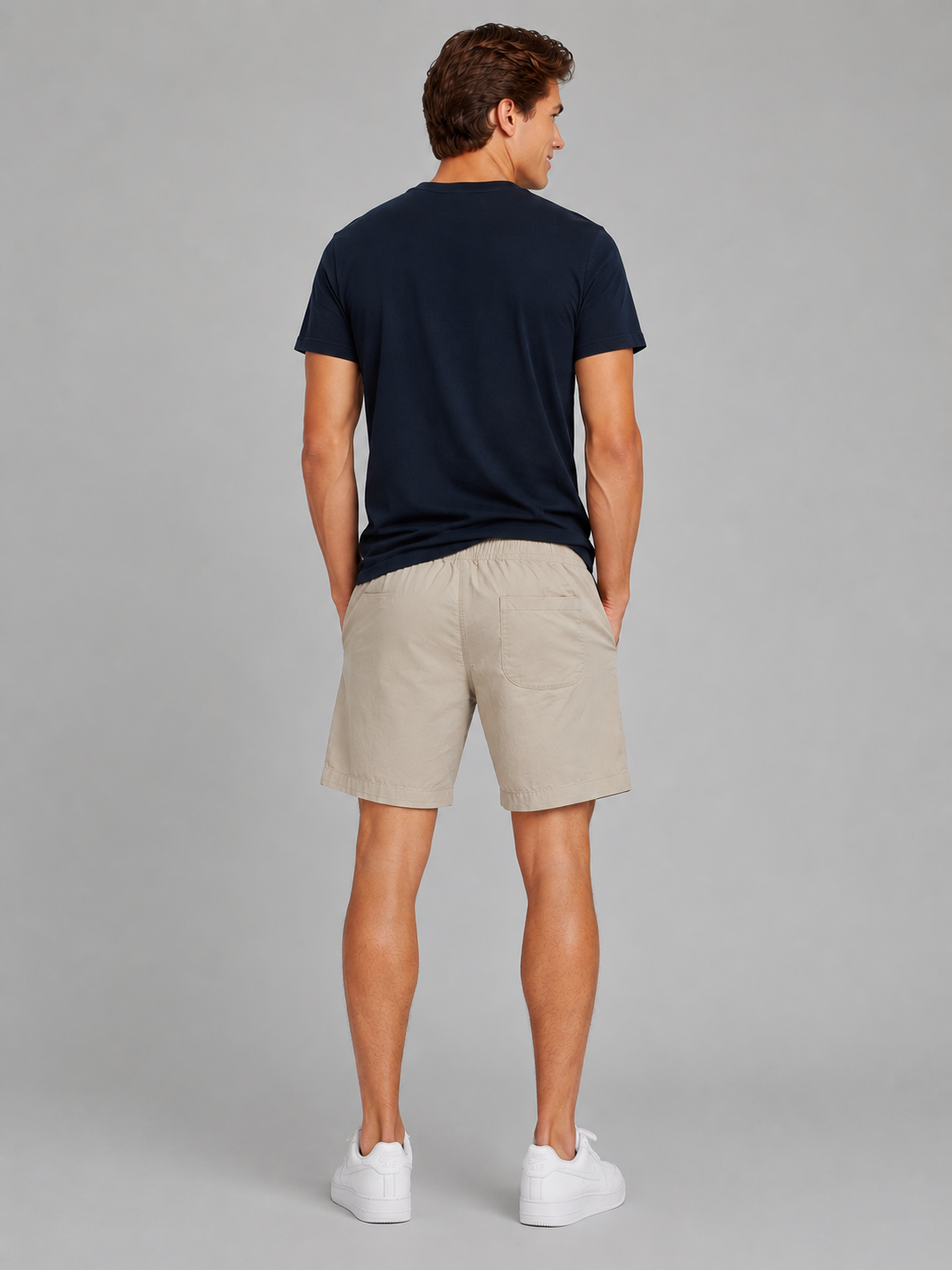 Bermuda Para Hombre Aero BC Shorts Turtledove 4238