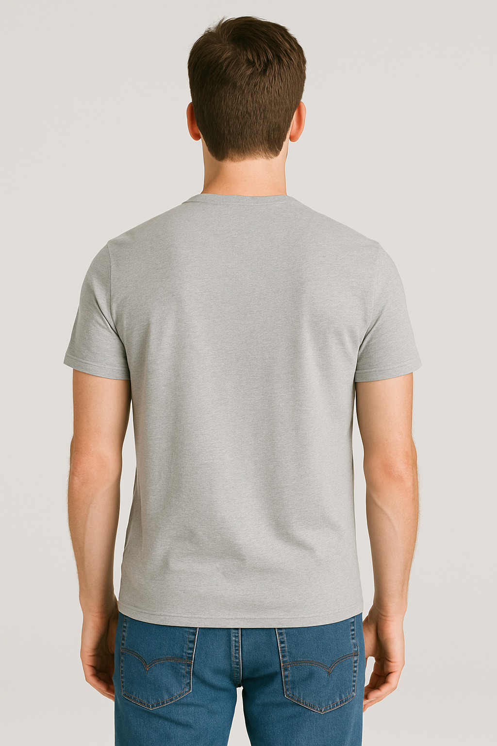 Camiseta Para Hombre Aero Level 2 Graphic Tees Ligth Heather Grey 6165