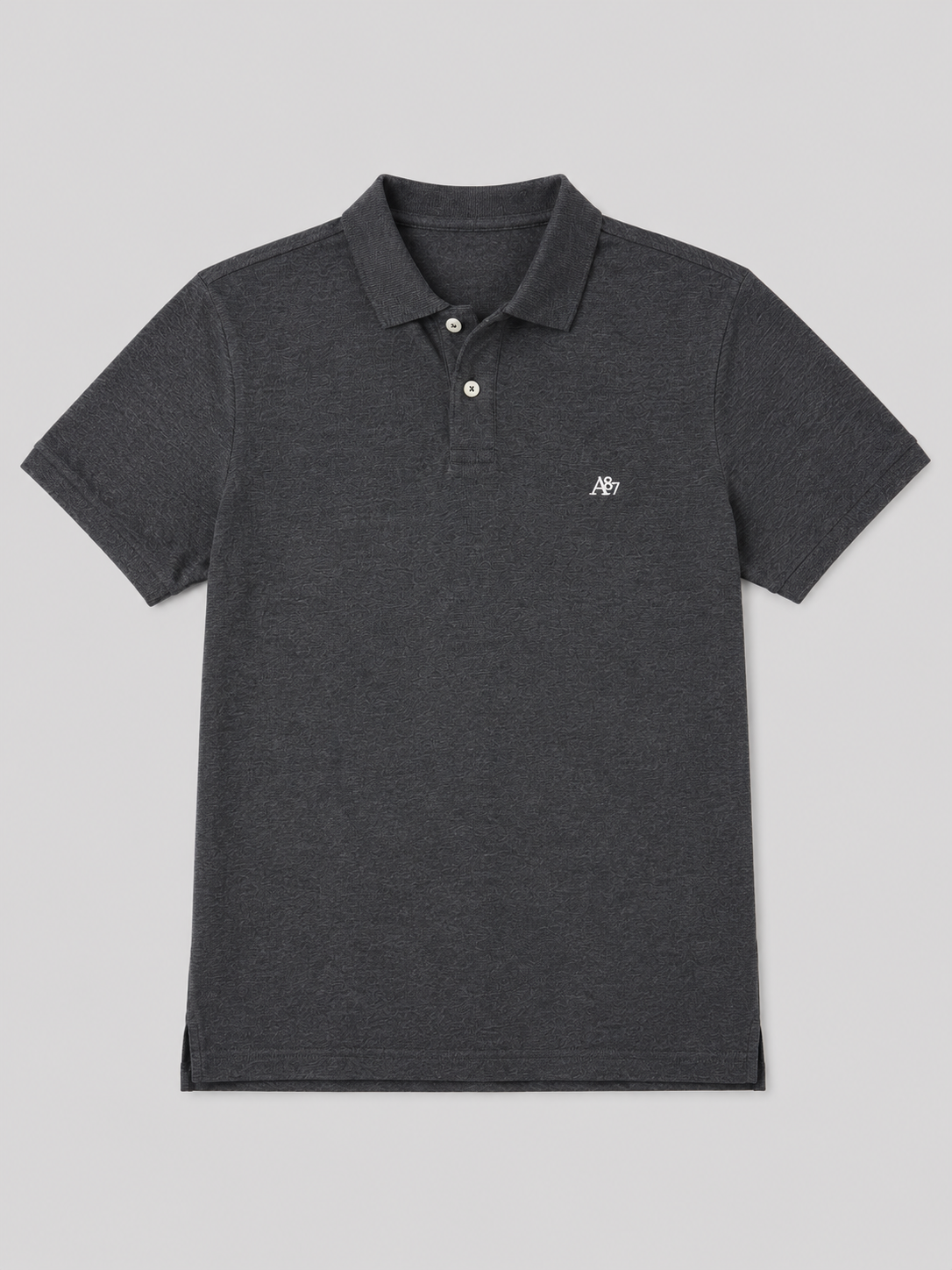 Camiseta Polo Para Hombre Aero Guys SS Solid Polo Charcoal Heather 7907