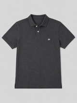 Camiseta Polo Para Hombre Aero Guys SS Solid Polo Charcoal Heather 7907