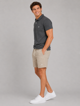 Camiseta Polo Para Hombre Aero Guys SS Solid Polo Charcoal Heather 7907