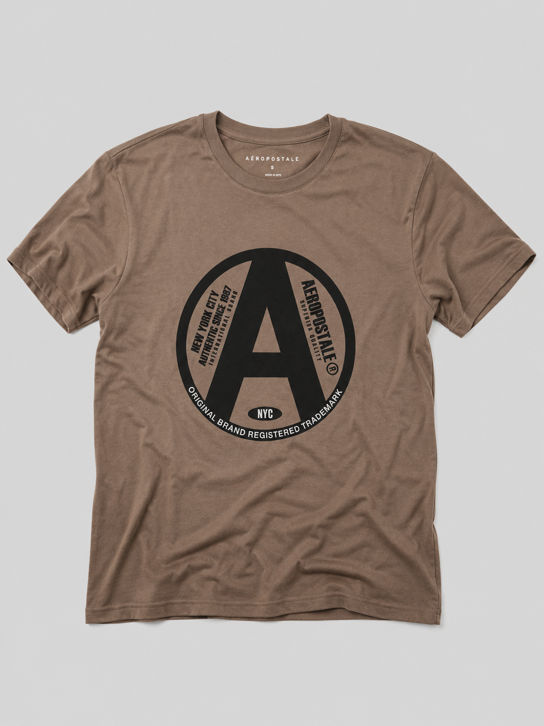 Camiseta Para Hombre Aero Level 1 Graphic Tees Hot Chocolate 6339