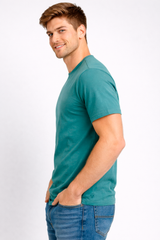 Camiseta Para Hombre Aero Guys SS Tees Teal 4240