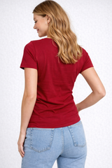 Camiseta Para Mujer Aero Graphic Level 2 Poppy Red 6851