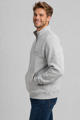 Buzo Para Hombre Aero Guys Fleece Other Light Heather Grey 2188