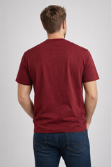 Camiseta Para Hombre Aero Level 2 Graphic Tees Pomegranate 6140