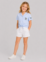 Camisa de manga corta Aero G SS Fashion Light Wash PEANUTS292