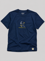 Camiseta de manga corta Peanuts B LS Level 2 Graphic Celestial Relax PEANUTS348