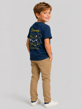 Camiseta de manga corta Peanuts B LS Level 2 Graphic Celestial Relax PEANUTS348