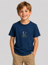 Camiseta de manga corta Peanuts B LS Level 2 Graphic Celestial Relax PEANUTS348
