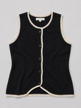 Top Para Mujer Aero Girls Vests Dark Black 3769