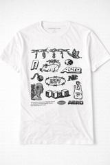 Camiseta Para Hombre Aero Level 1 Graphic Tees Birch 6265