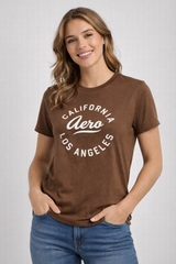 Camiseta Para Mujer Aero Graphic Level 2 Hot Chocolate 6726