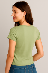Camiseta Para Mujer Aero Girls Fashion SS Surf Spray 4510