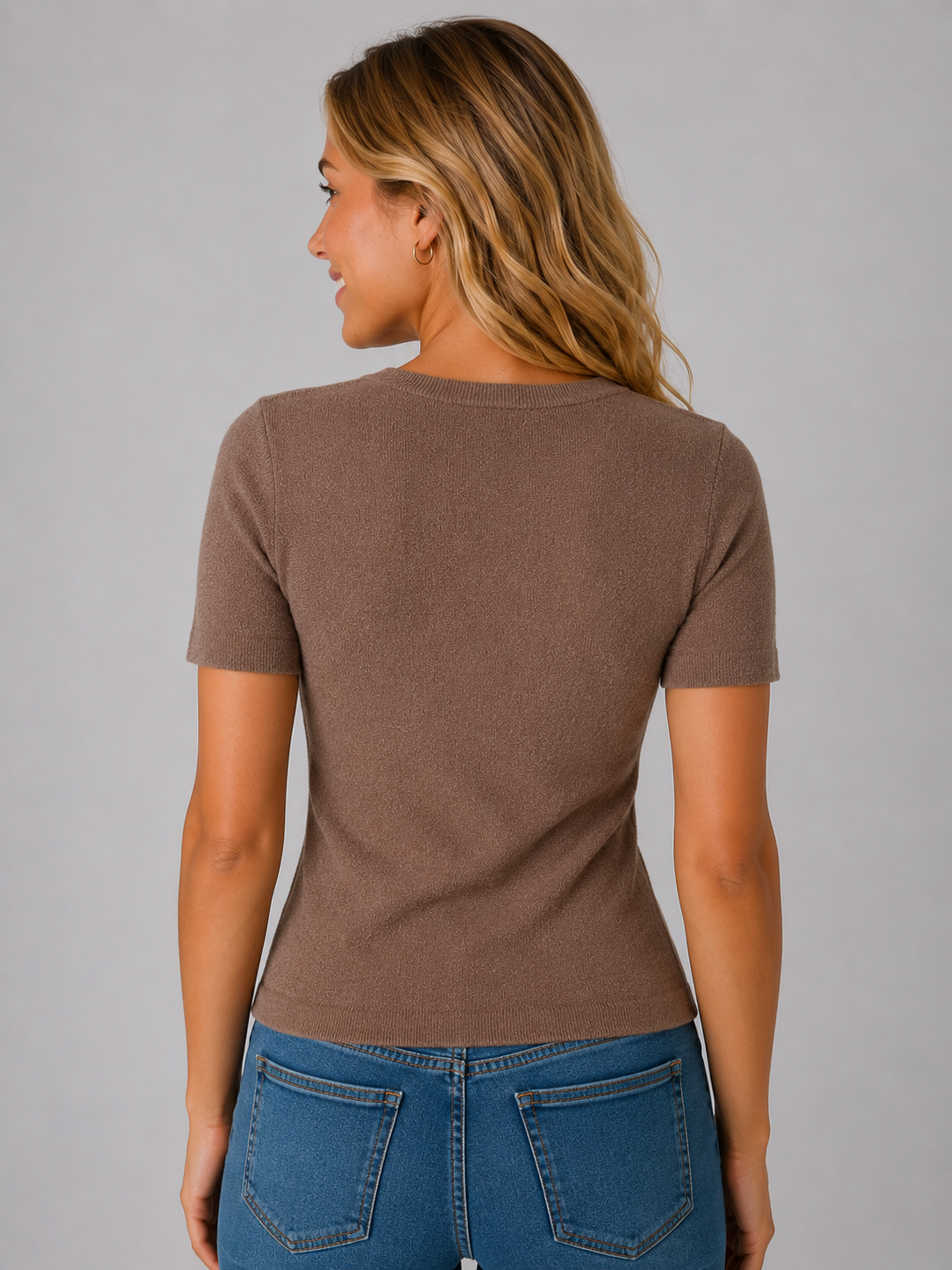 Buzo Para Mujer Aero Fashion Bare Pattern Hot Chocolate 3770