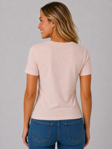 Camiseta Para Mujer Aero Graphic Level 2 Primrose Pink 7334