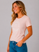 Camiseta Para Mujer Aero Graphic Level 2 Primrose Pink 7334