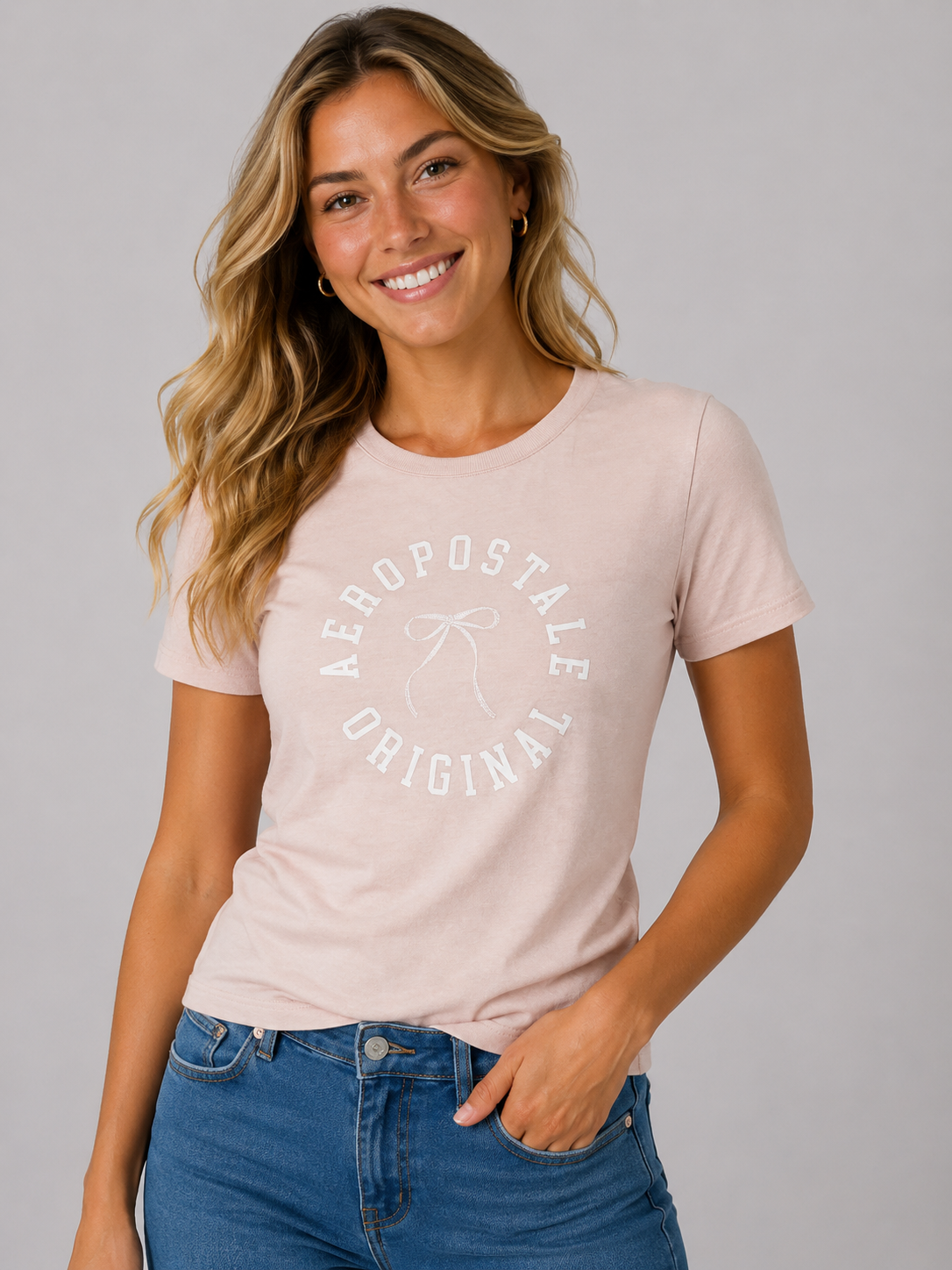 Camiseta Para Mujer Aero Graphic Level 2 Primrose Pink 7334