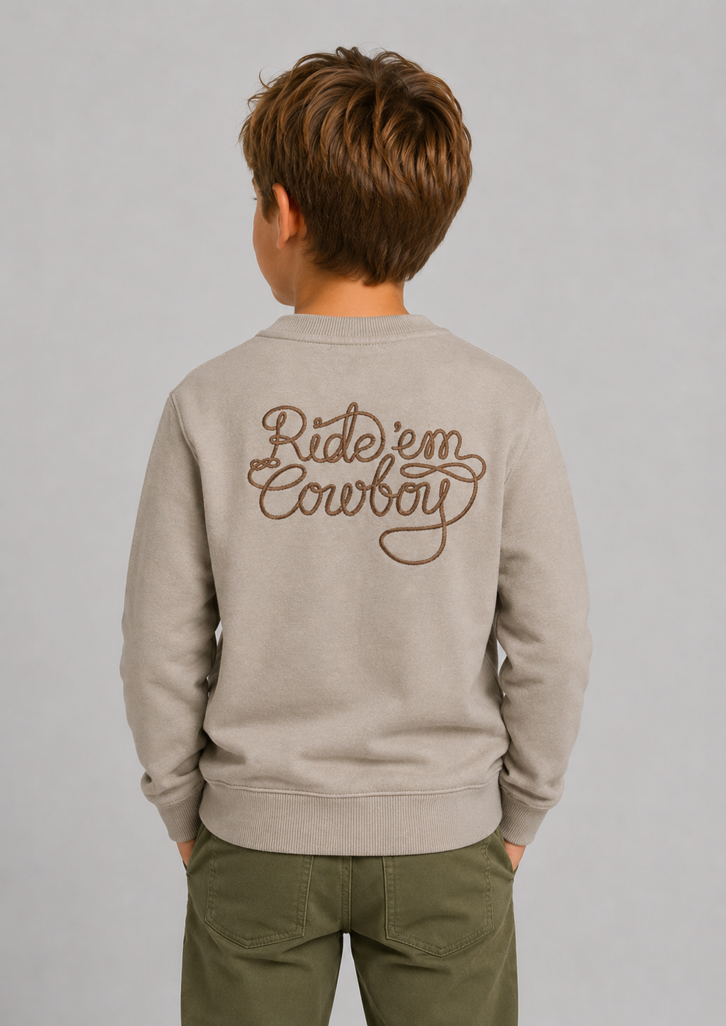 Buzo de manga larga Aero Boys Slvlss Knit Ash Grey PEANUTS0368