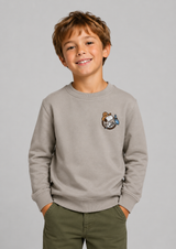 Buzo de manga larga Aero Boys Slvlss Knit Ash Grey PEANUTS0368