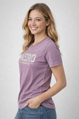 Camiseta Para Mujer Aero Graphic Level 2 Concord Grape 6856
