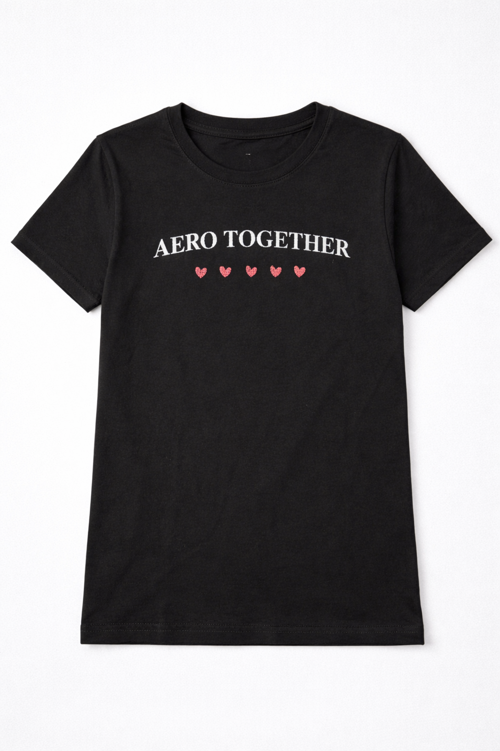 Camiseta Para Mujer Aero Girls Fashion Graphics Dark Black 1102 (COLECCIÓN LIMITADA)