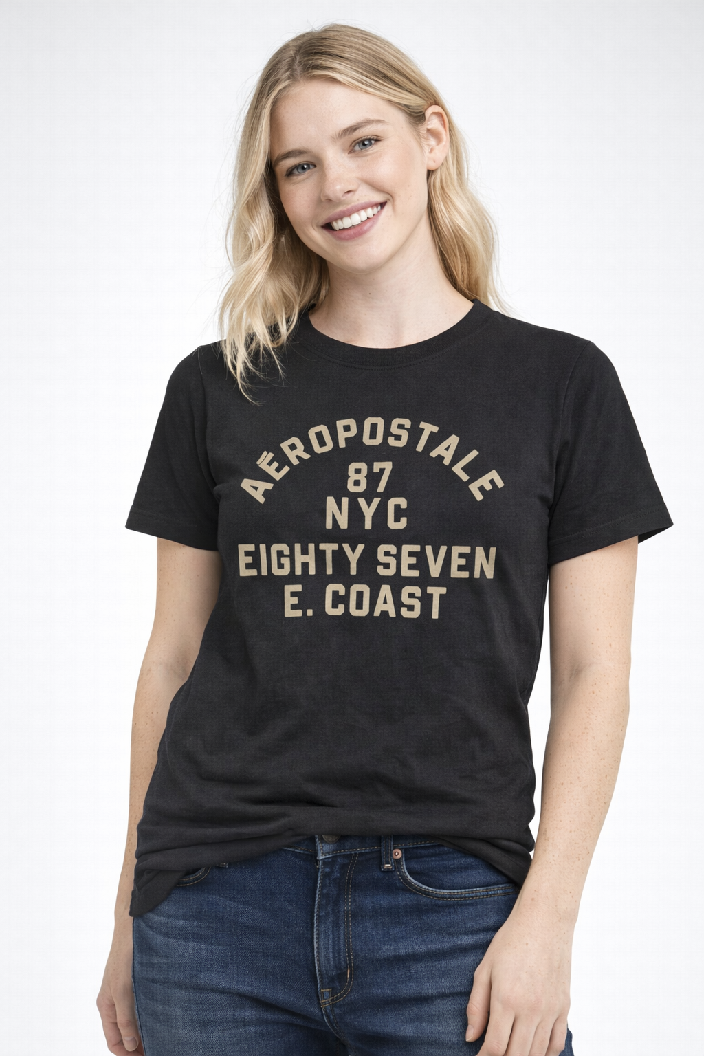 Camiseta Para Mujer Aero Graphic Level 2 Dark Black 3924