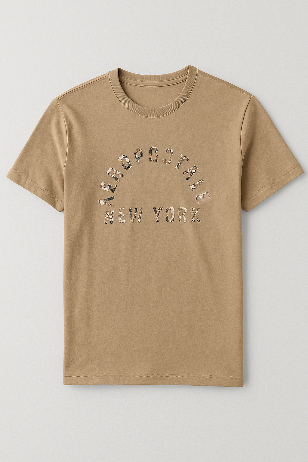 Camiseta Para Hombre Aero Level 1 Graphic Tees Irish Cream 6212