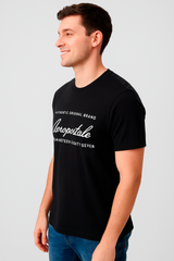 Camiseta Para Hombre Aero Level 1 Graphic Tees Dark Black 6213