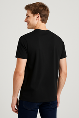 Camiseta Para Hombre Aero Level 1 Graphic Tees Dark Black 6213