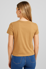 Camiseta Para Mujer Aero Graphic Level 1 Chanterelle 7092