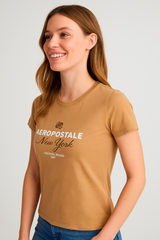 Camiseta Para Mujer Aero Graphic Level 1 Chanterelle 7092