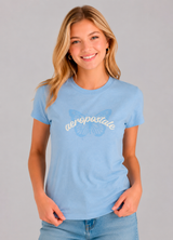 Camiseta Para Mujer Aero Graphic Level 1 Kentucky Blue 7353