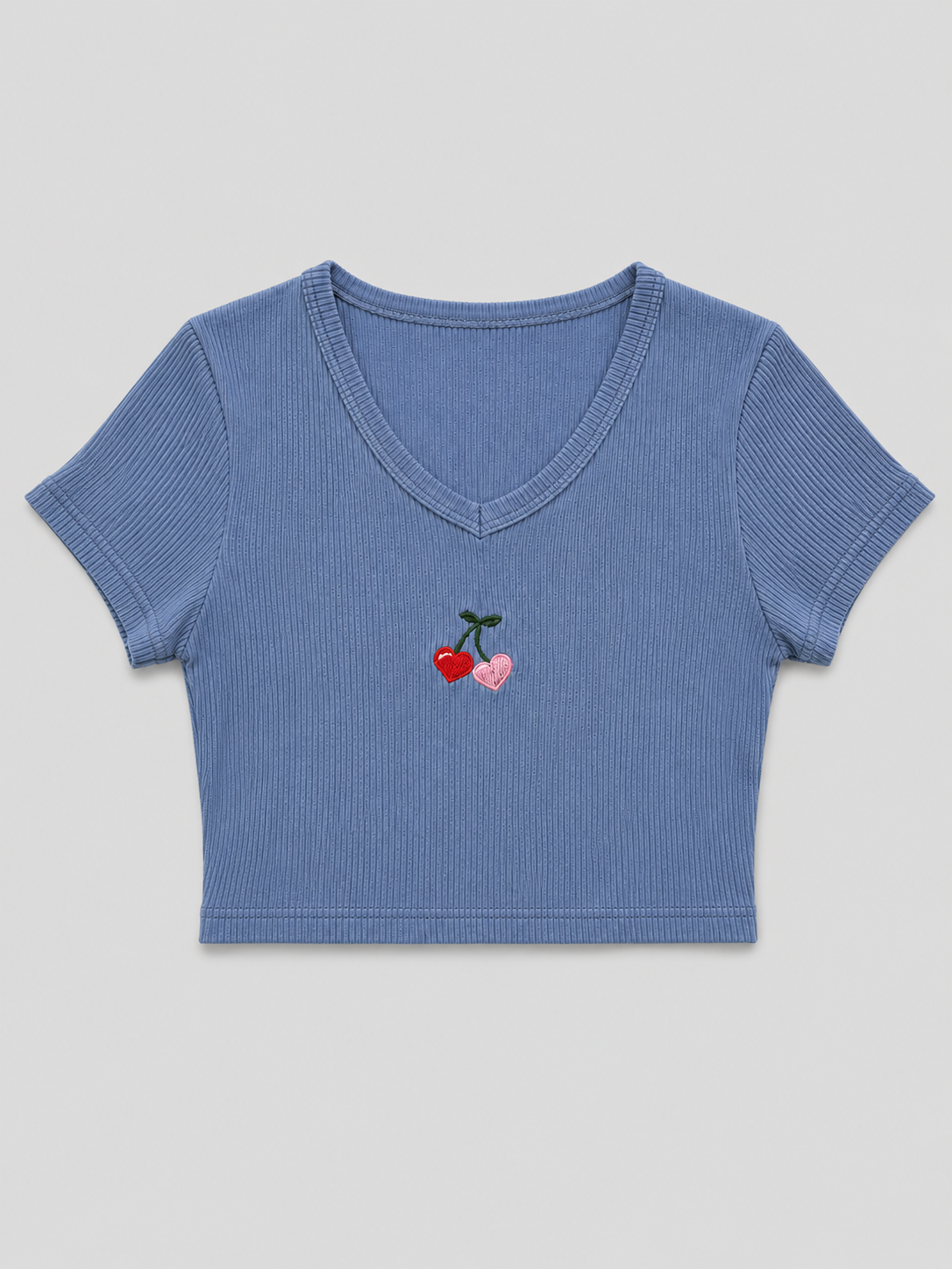 Camiseta Para Mujer Aero Fashion Bare Graphic Suede Blue 4699