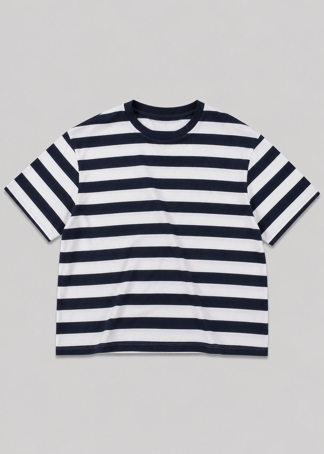 Camiseta Para Hombre Aero BC SS Knits Cadet Navy Relaxed 1699