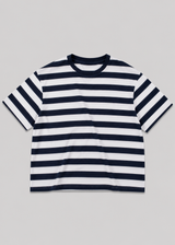 Camiseta Para Hombre Aero BC SS Knits Cadet Navy Relaxed 1699